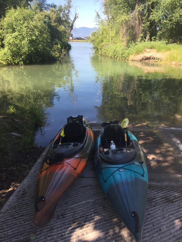 Paddling the Flathead River from Sportsmans Bridge Fishing Area
