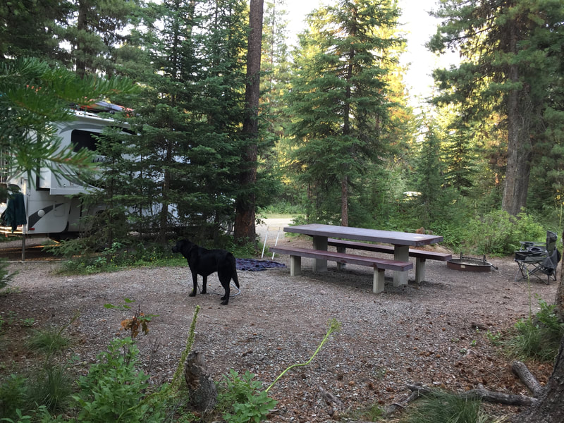 Emery Bay Campground Hungry Horse Reservoir Site 9